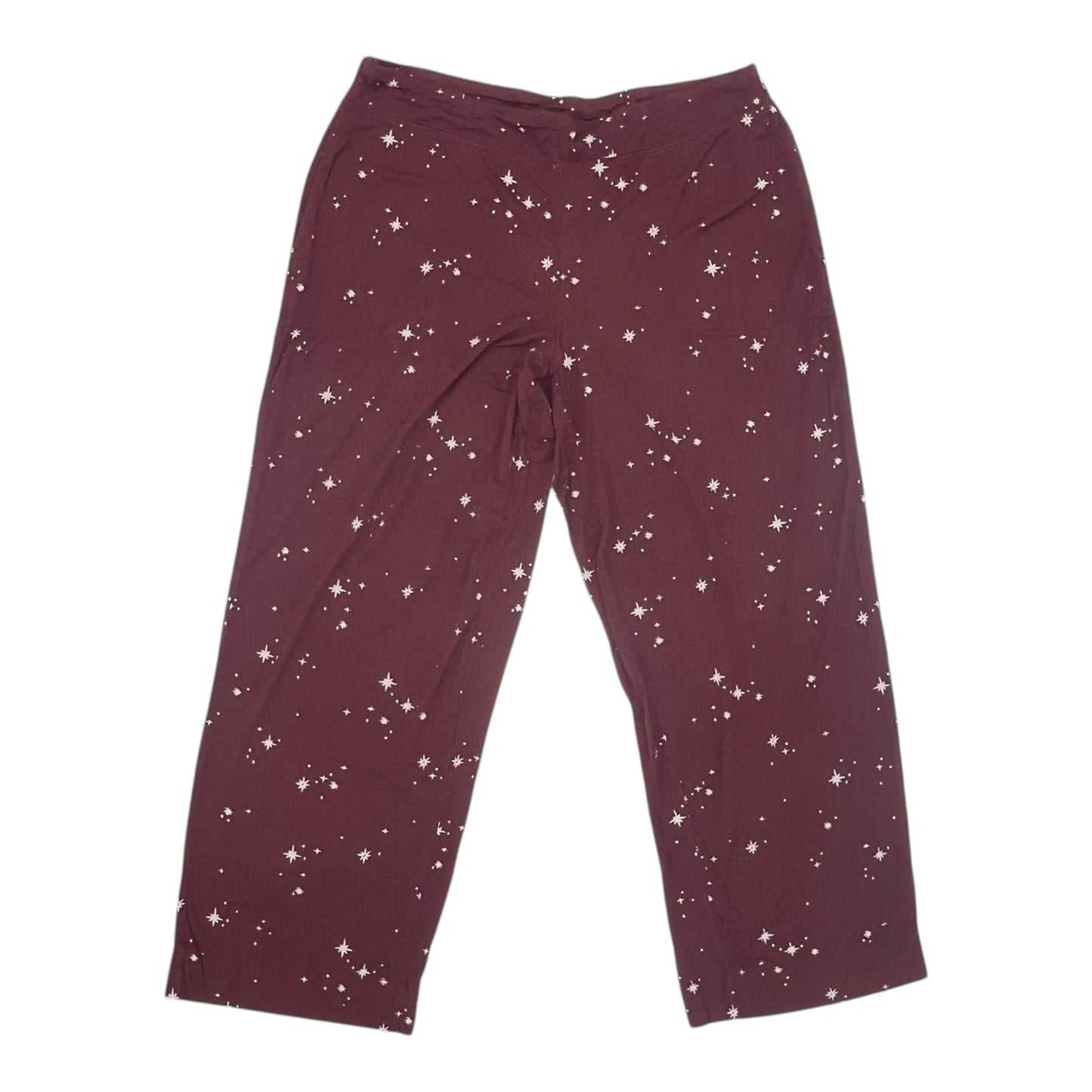 Pajama Pants By Soma In Maroon, Size:L