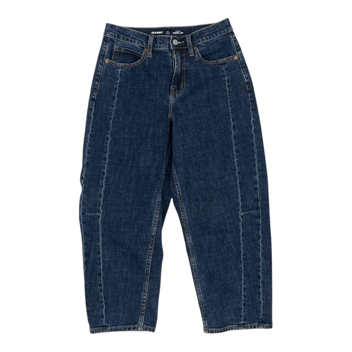 Jeans Straight By Old Navy In Blue Denim, Size:2P