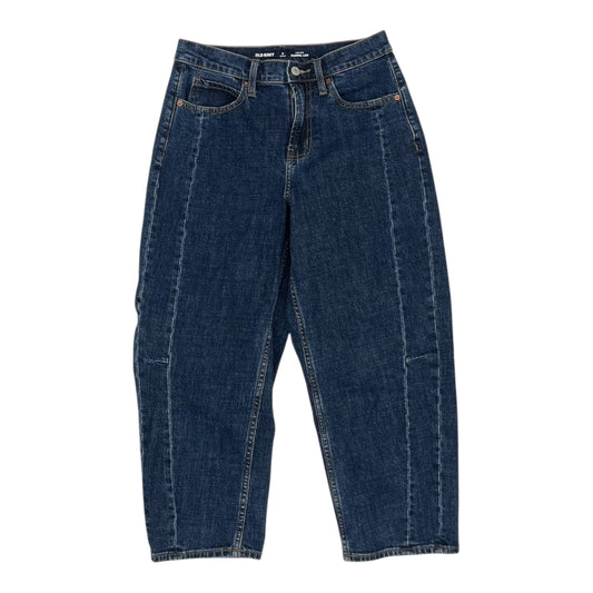 Jeans Straight By Old Navy In Blue Denim, Size:2P