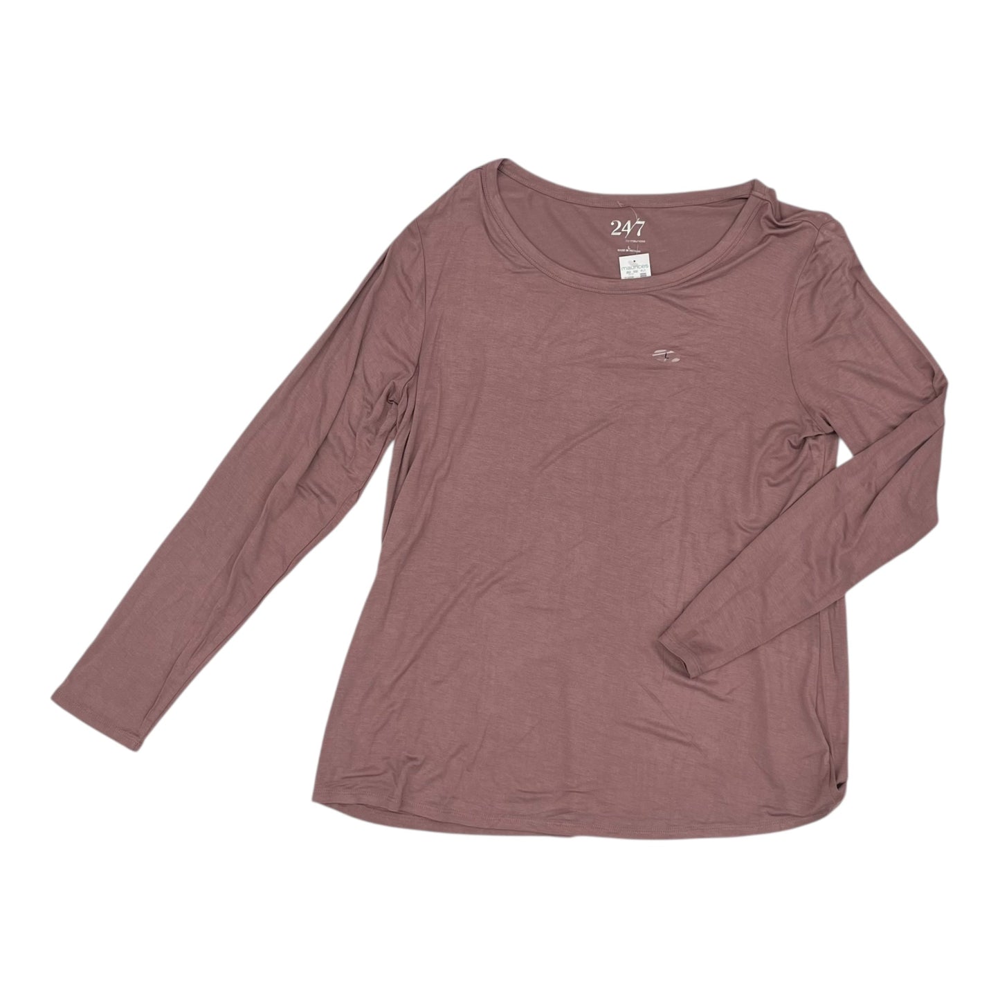 Top Ls By Maurices In Pink, Size:L