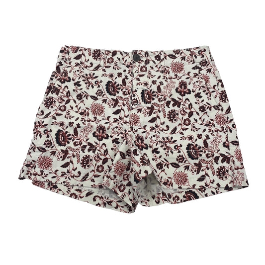 RED & WHITE SHORTS by LOFT Size:6