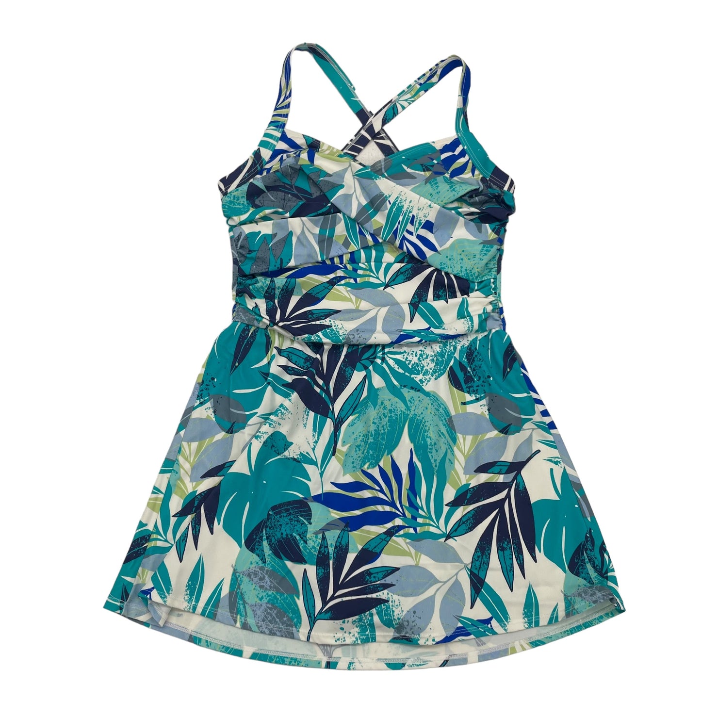 BLUE SWIMSUIT by DENIM AND COMPANY Size:M