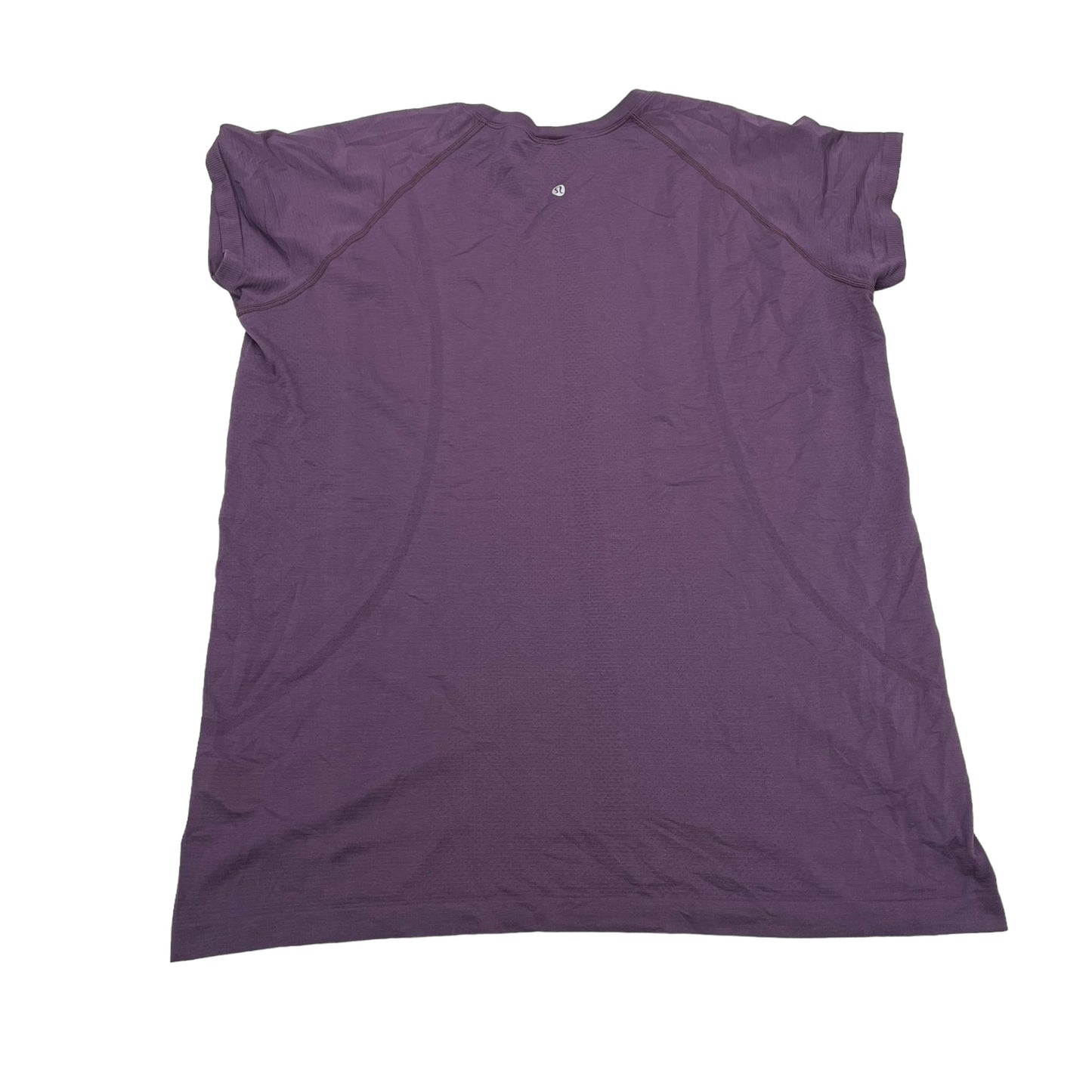 PURPLE LULULEMON ATHLETIC TOP SS, Size 1X