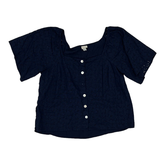 NAVY A NEW DAY TOP SS, Size XL