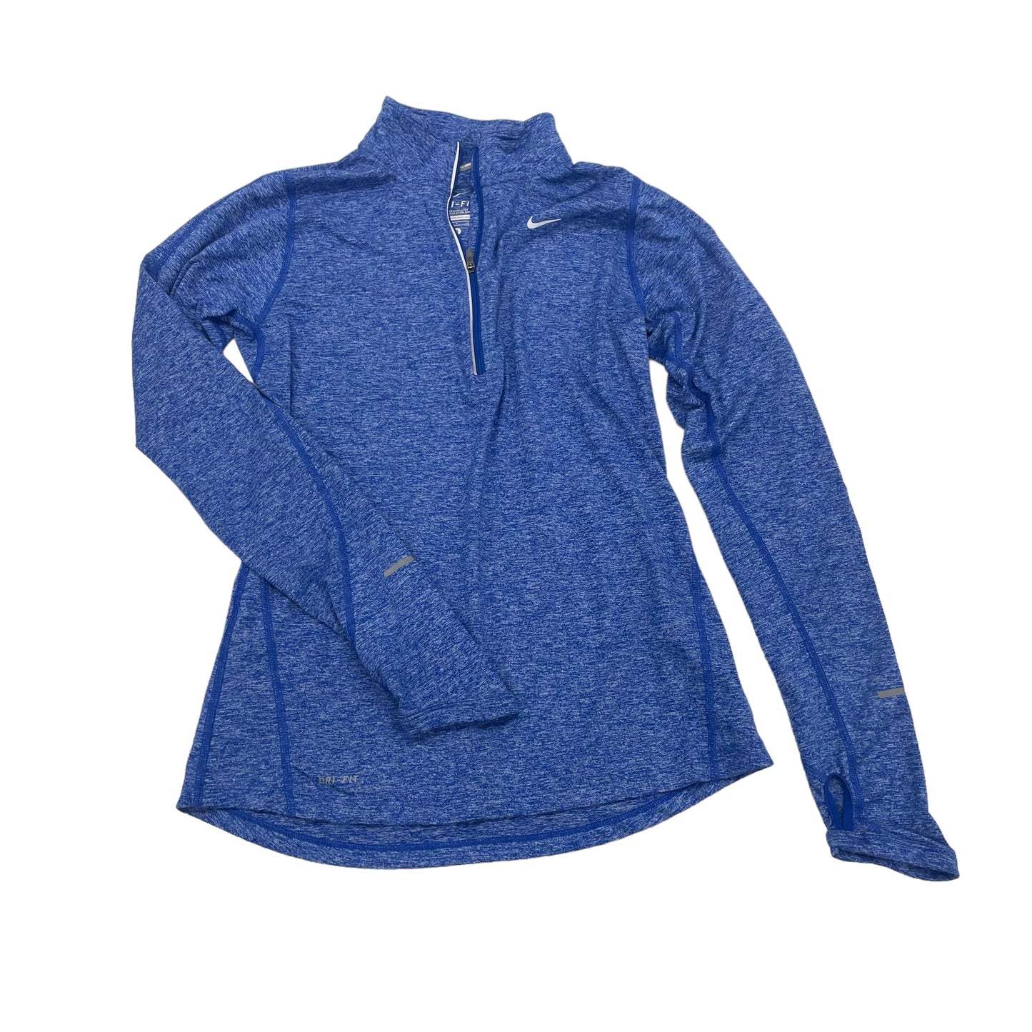 BLUE ATHLETIC TOP LS COLLAR by NIKE APPAREL Size:S