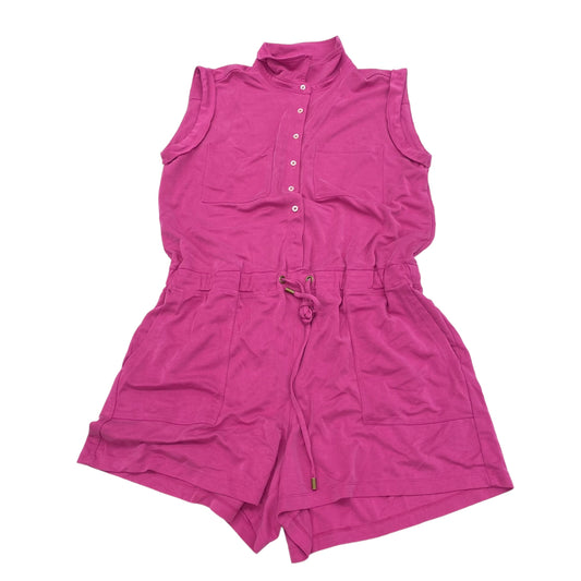 PINK ROMPER by LOU AND GREY Size:L