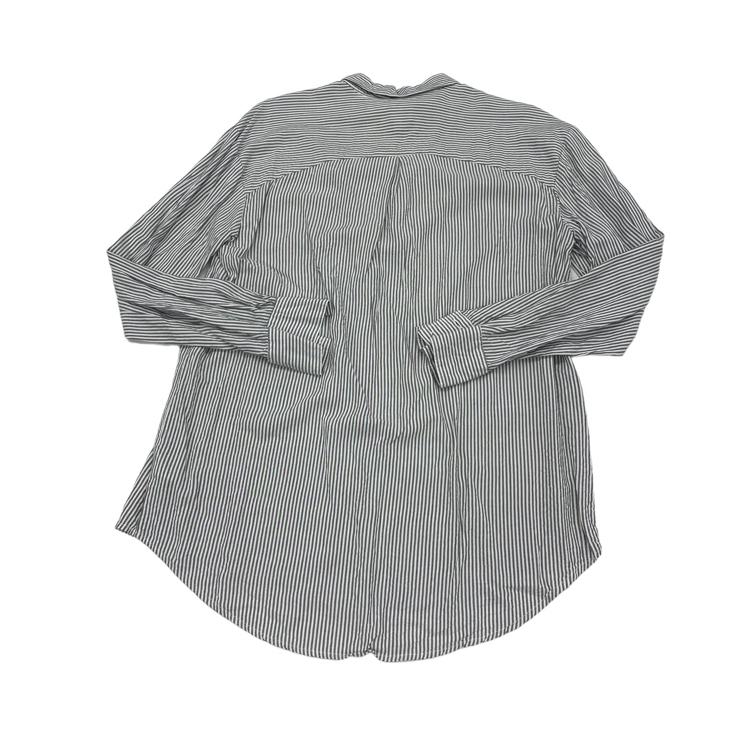 GREY & WHITE TOP LS by A NEW DAY Size:XL