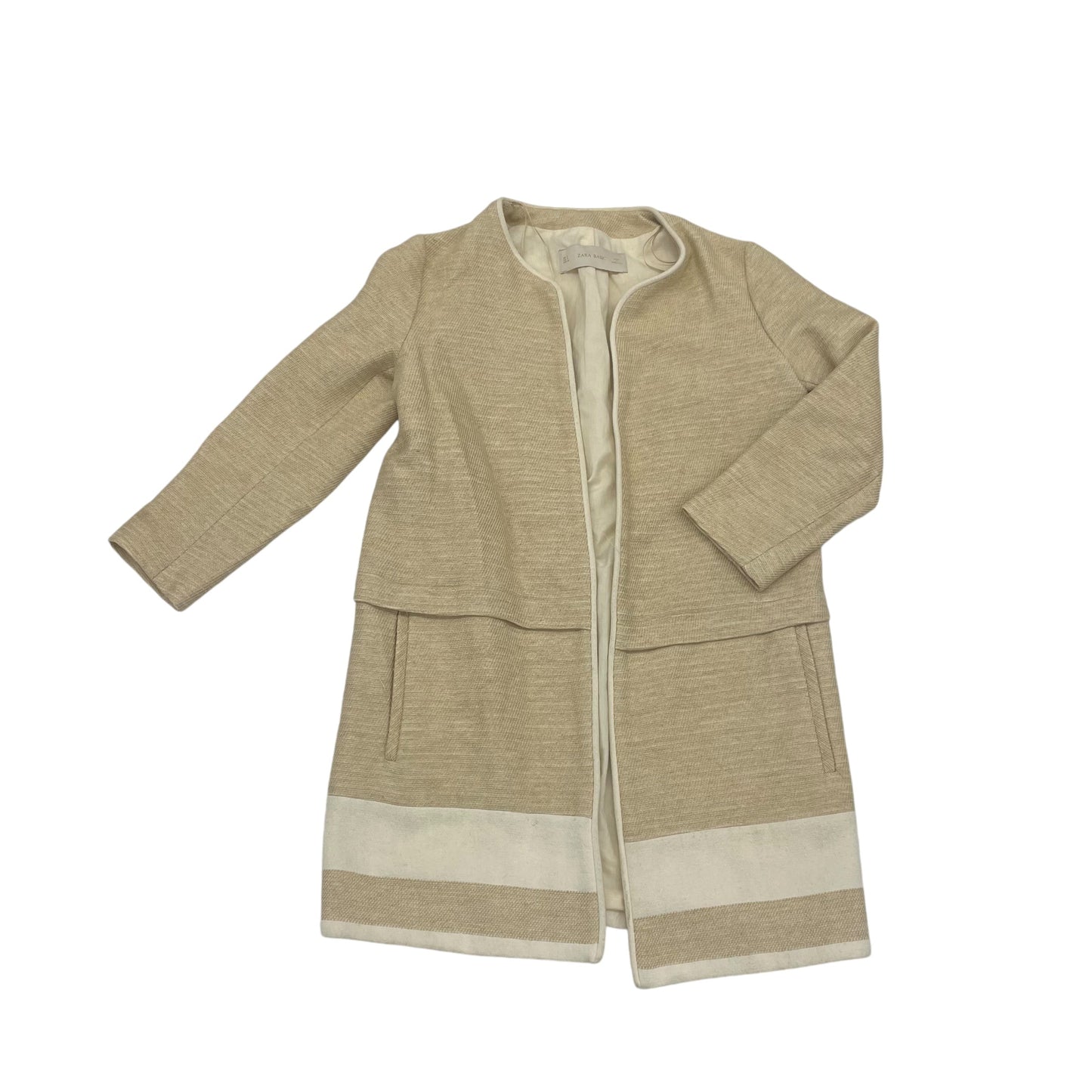 Blazer By Zara In Tan, Size:S