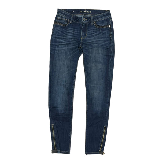 Jeans Skinny By White House Black Market In Blue Denim, Size:0