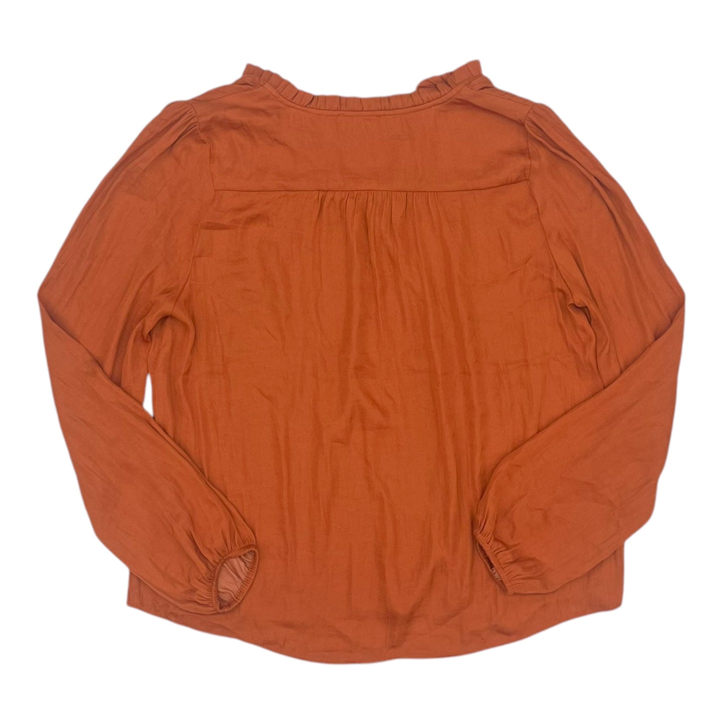 Blouse Ls By Rachel Roy In Orange, Size:M