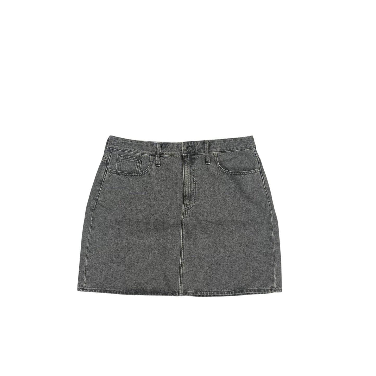 Skirt Mini & Short By Madewell In Black Denim, Size:14