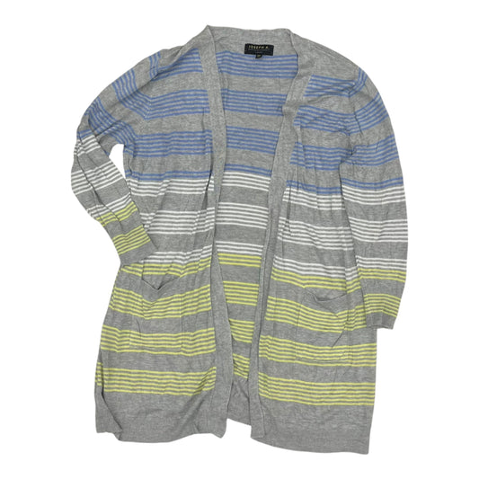 Cardigan By Joseph A. In Grey, Size:2X