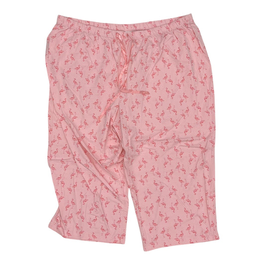 Pajama Pants By Croft And Barrow In Pink, Size:3X