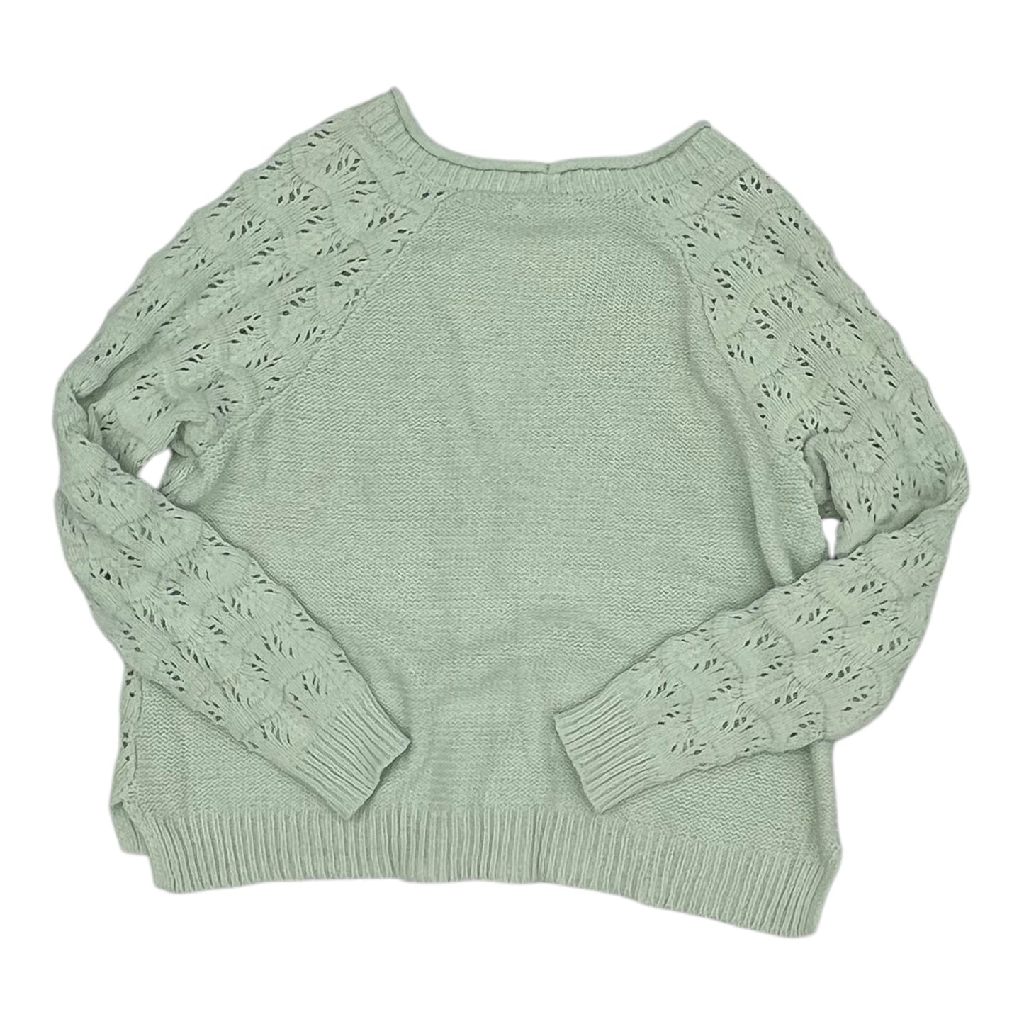 Sweater Cardigan By Maurices In Green, Size:L