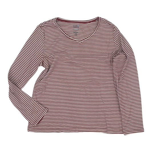 Top Ls By Croft And Barrow In Red & White, Size:L