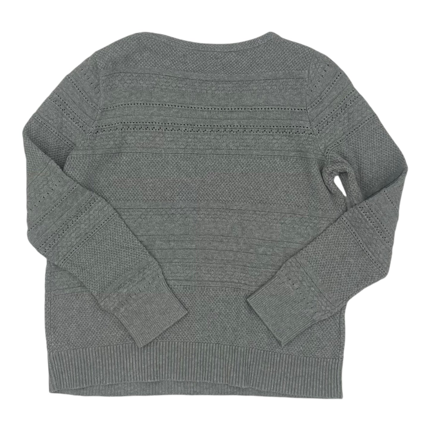 Sweater By Loft In Grey, Size:L