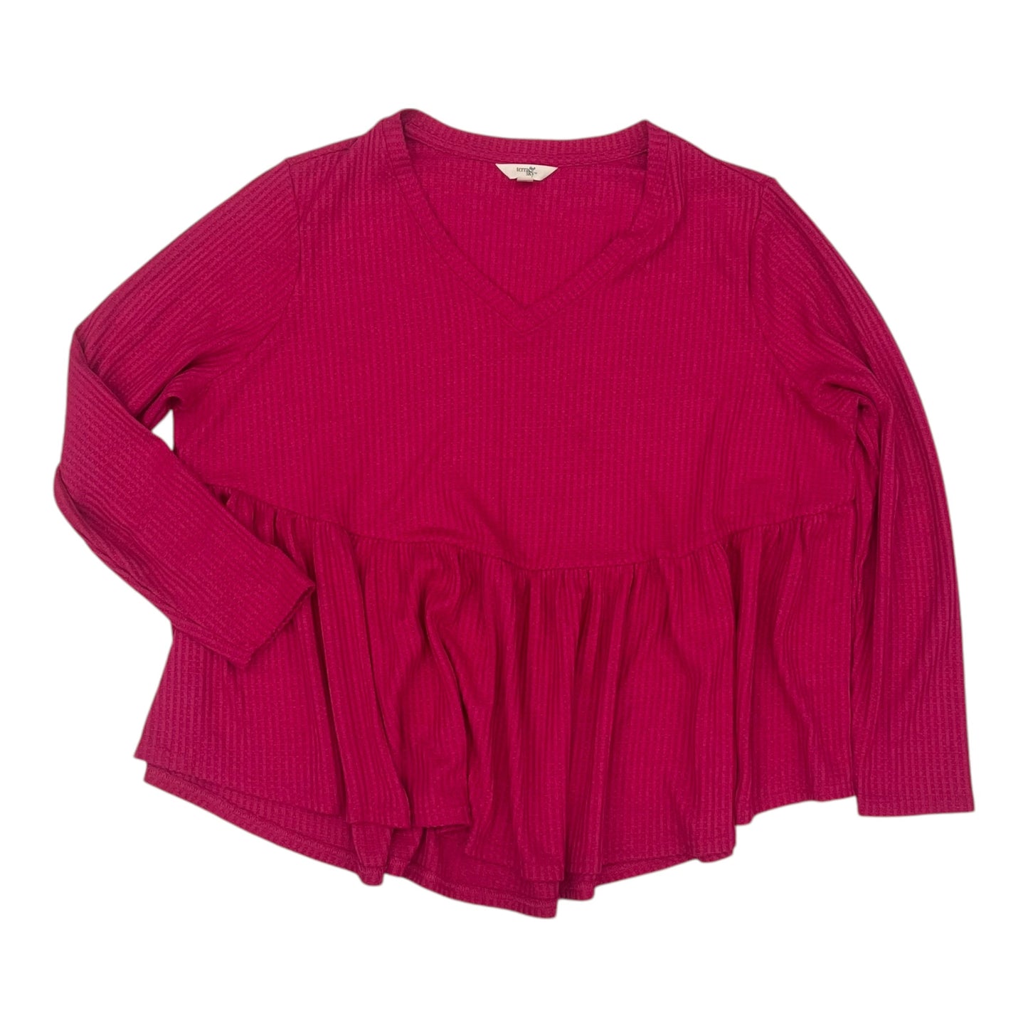 Top Ls By Terra & Sky In Pink, Size:2X