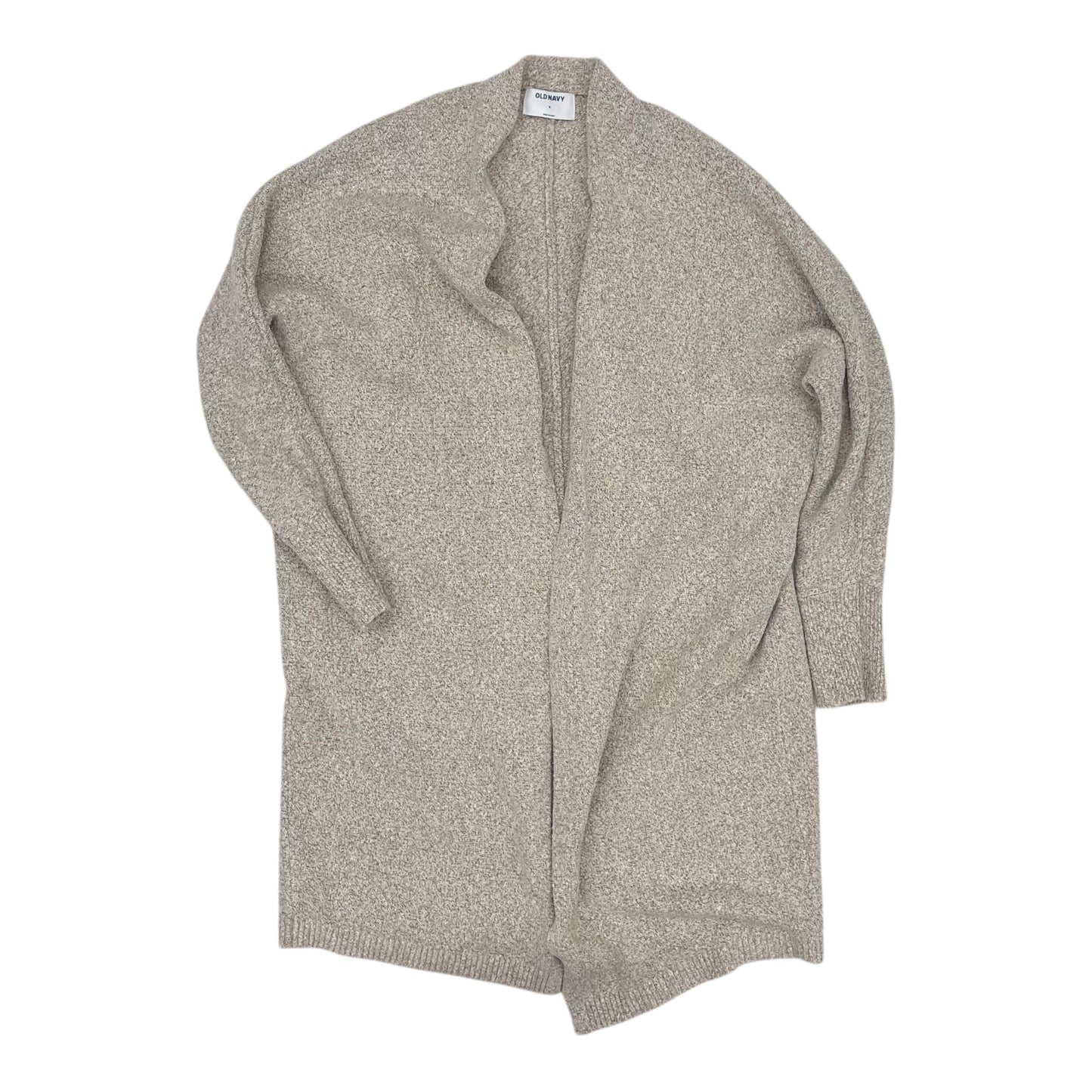 Sweater Cardigan By Old Navy In Tan, Size:M