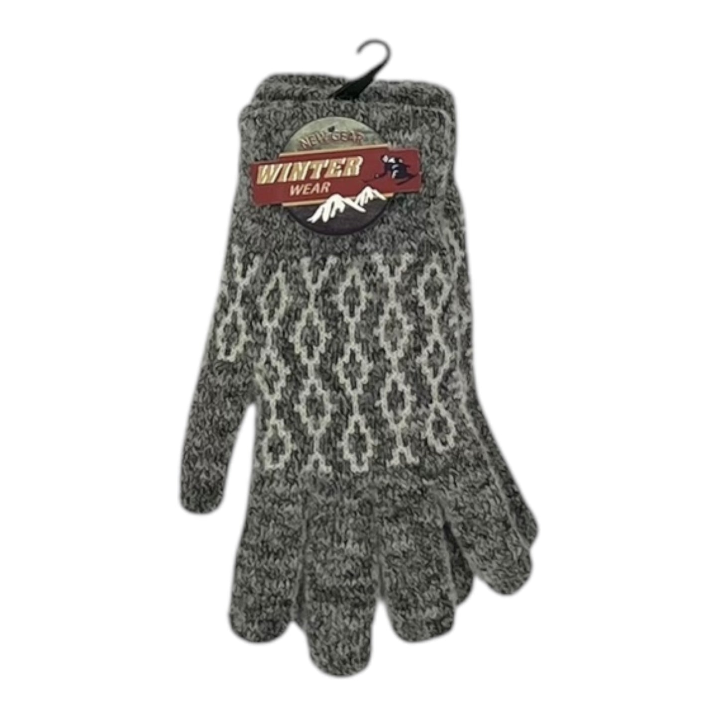 Gloves By Clothes Mentor In Grey