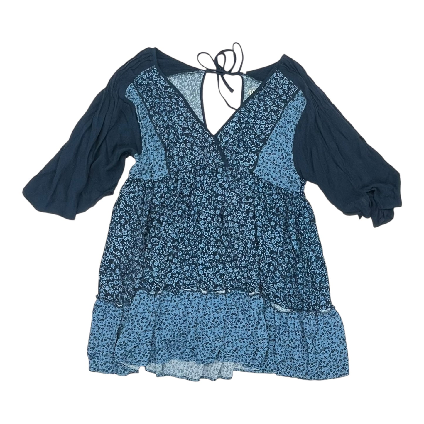 Tunic Ss By Clothes Mentor In Blue, Size:S
