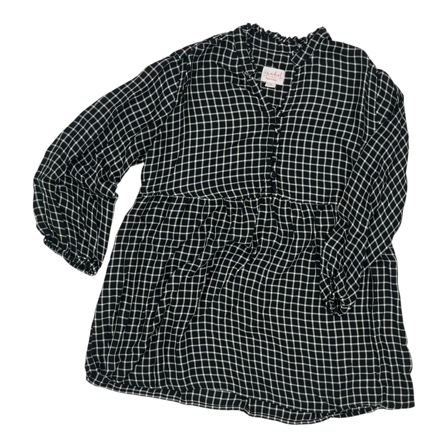 Mat Top Ls By Isabel Maternity In Black, Size:S