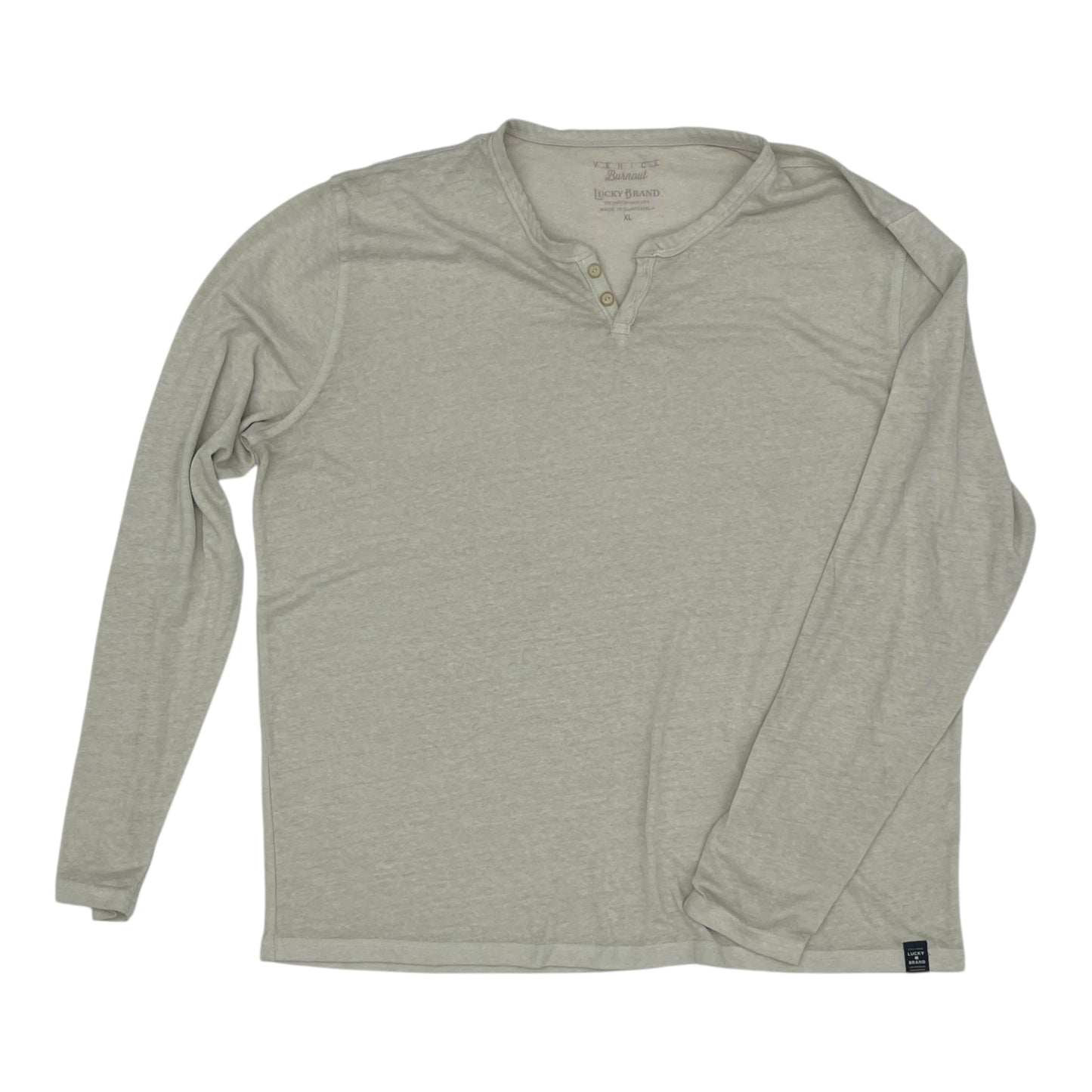 Top Ls By Lucky Brand In Green, Size:Xl