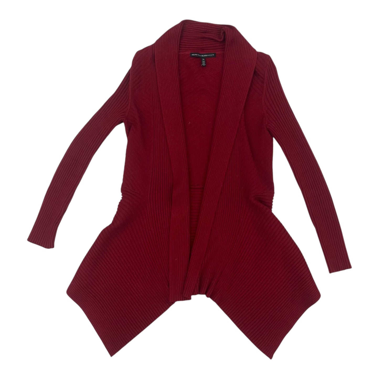SWEATER CARDIGAN by WHITE HOUSE BLACK MARKET In RED, Size: XS