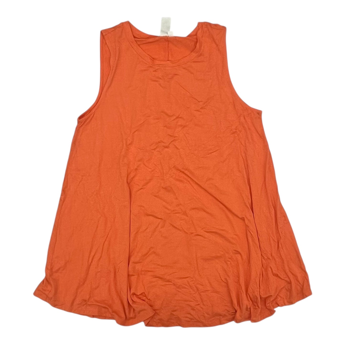 TOP 3/4 SLEEVE by    CLOTHES MENTOR In ORANGE, Size: 1X