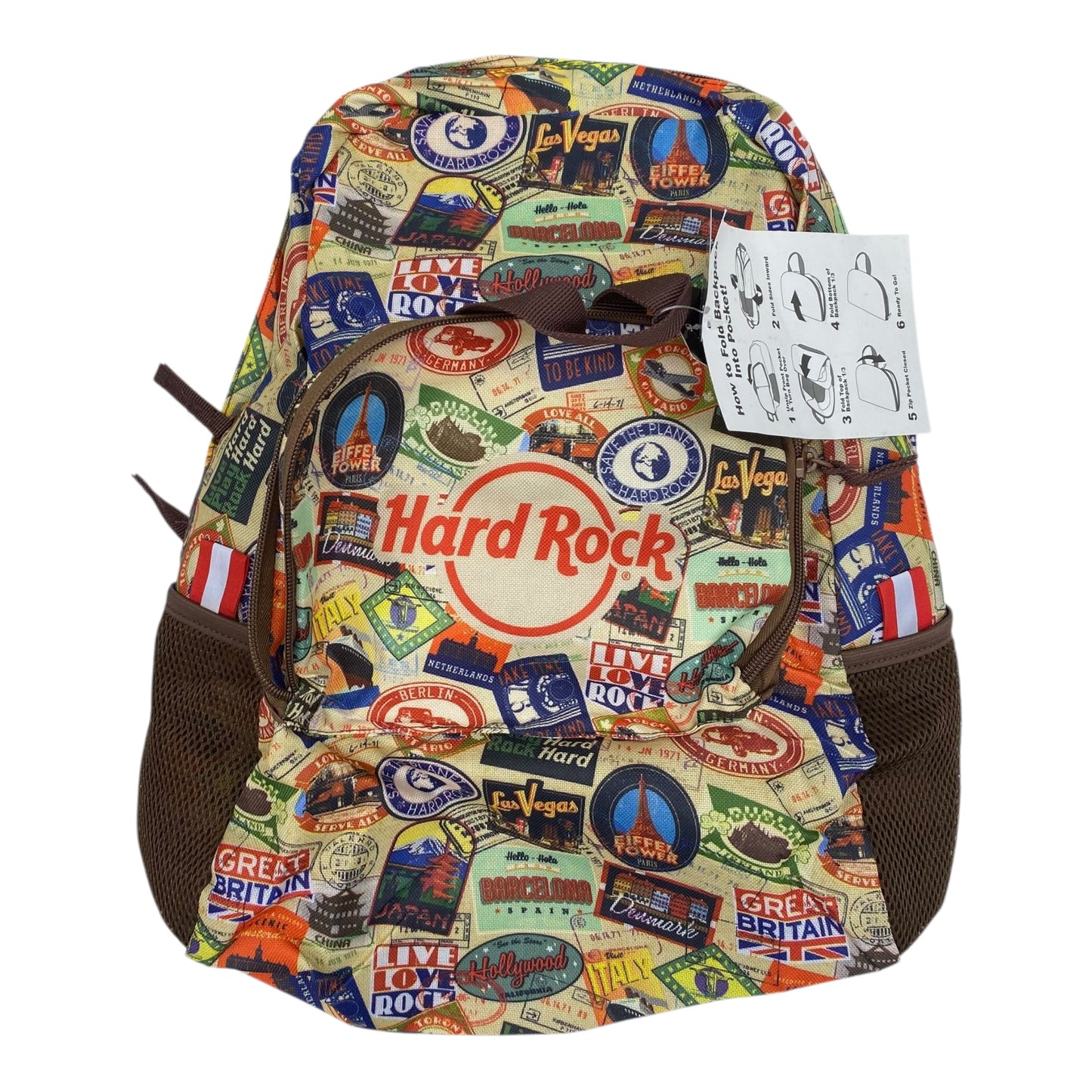 Backpack By Clothes Mentor In Multi, Size:Small