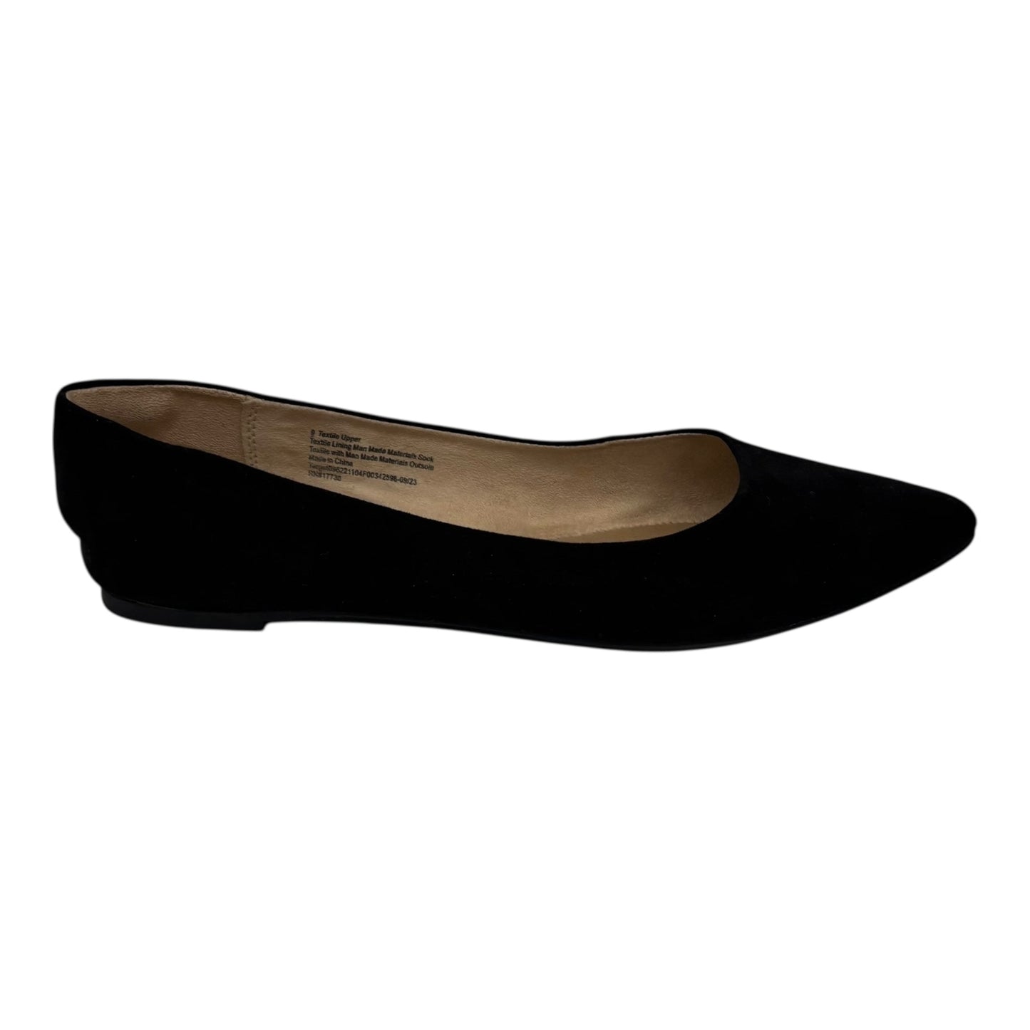 Shoes Flats By A New Day In Black, Size:9