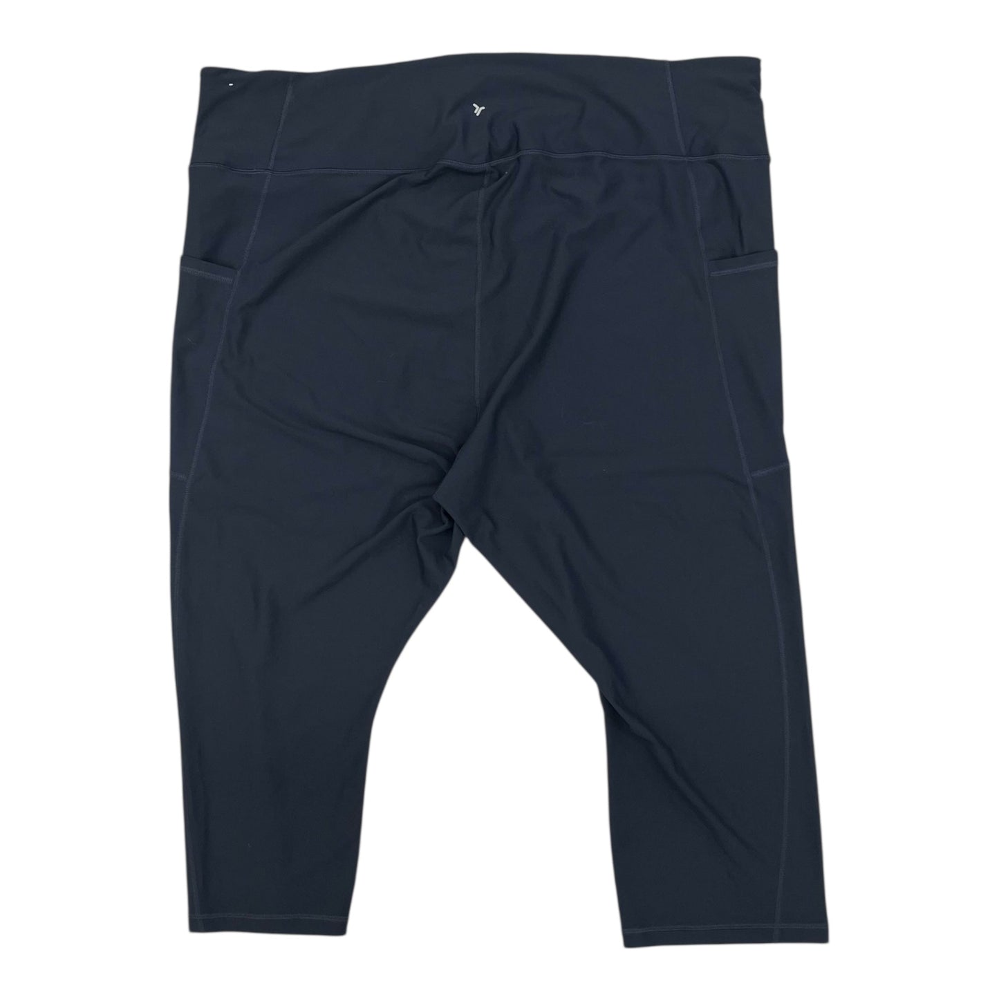 Athletic Leggings Capris By Old Navy In Blue, Size:4X