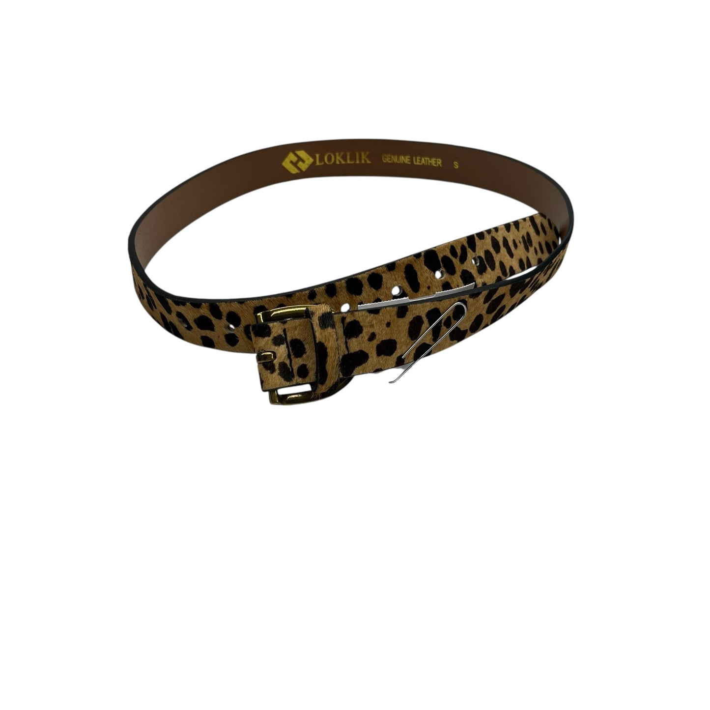 Belt Leather By Clothes Mentor In Leopard Print