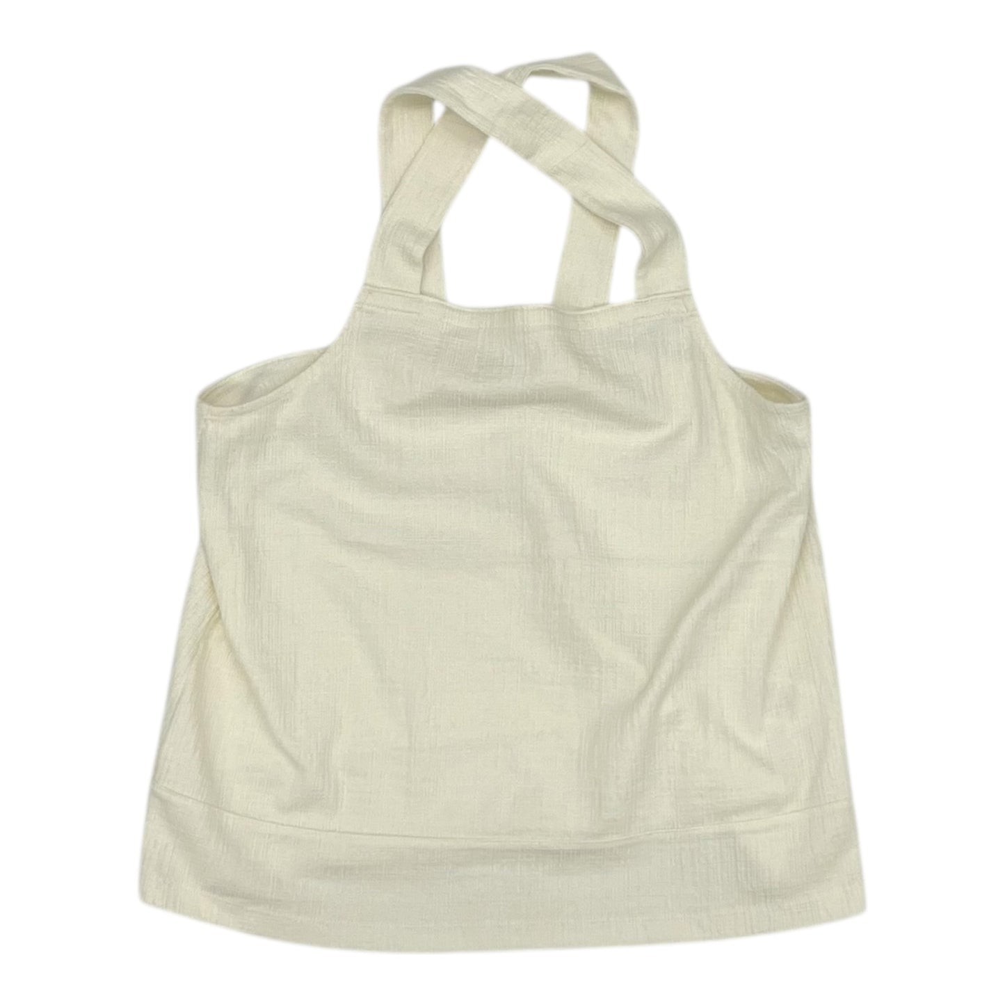 Top Sleeveless By Madewell In Cream, Size:M