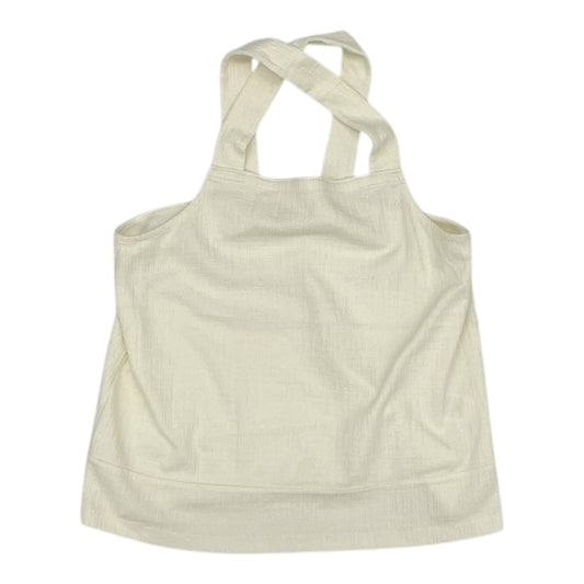Top Sleeveless By Madewell In Cream, Size:M