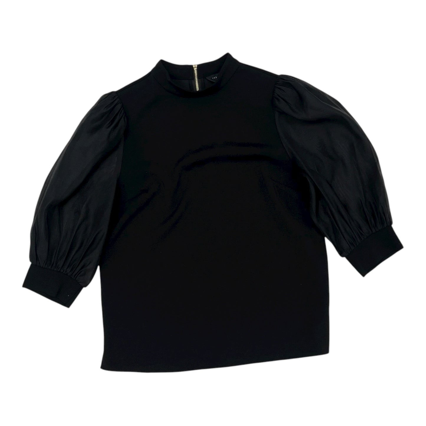 Blouse Ls By Ted Baker In Black, Size:Xs