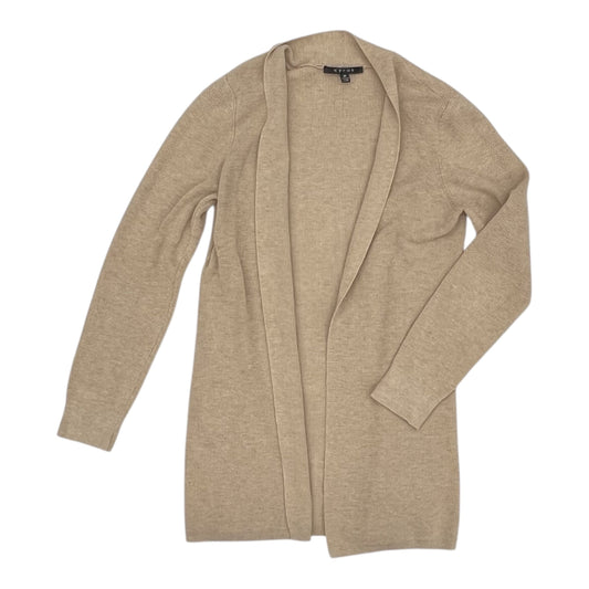 Cardigan By Cyrus In Tan, Size:M