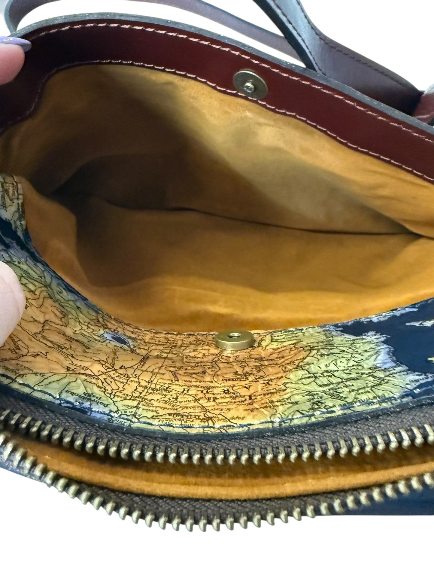 Crossbody Designer By Patricia Nash In Multi, Size:Medium