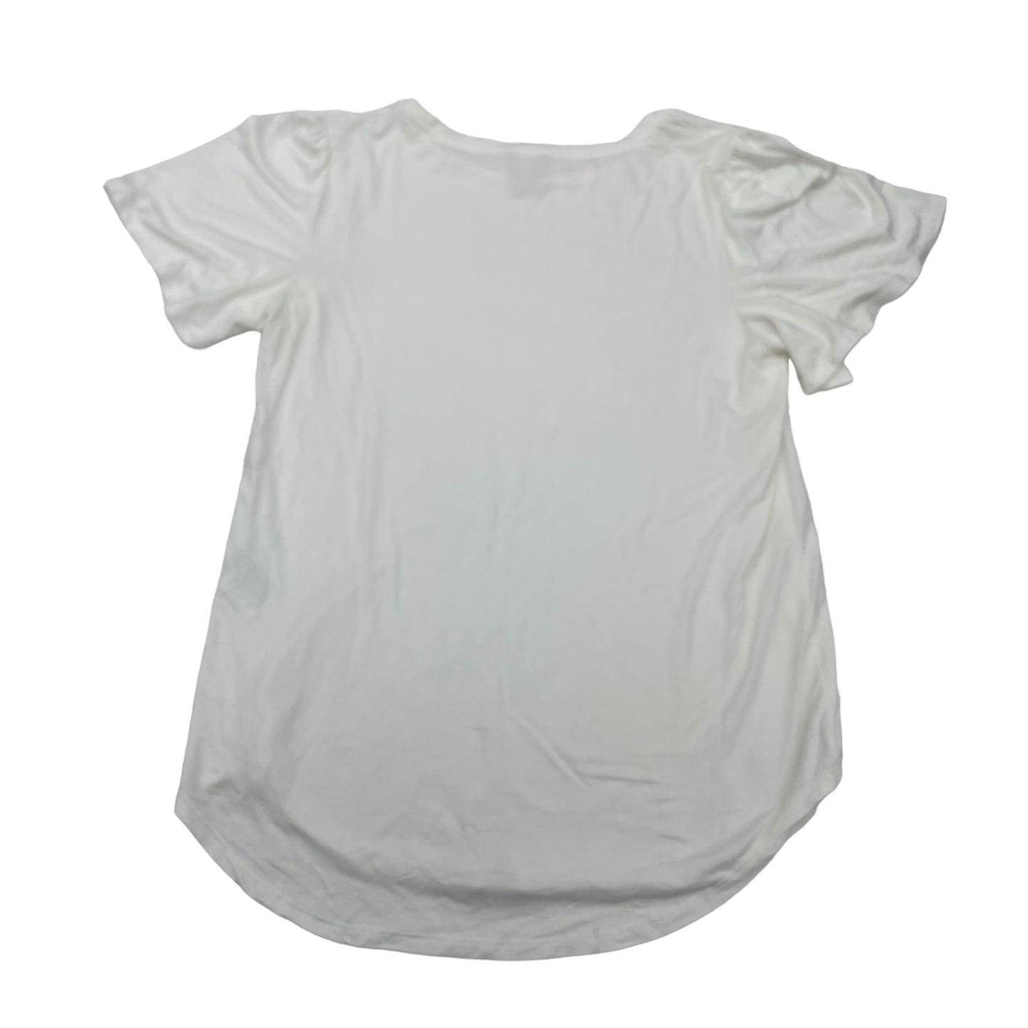 WHITE TOP SS BASIC by CHICOS Size:S