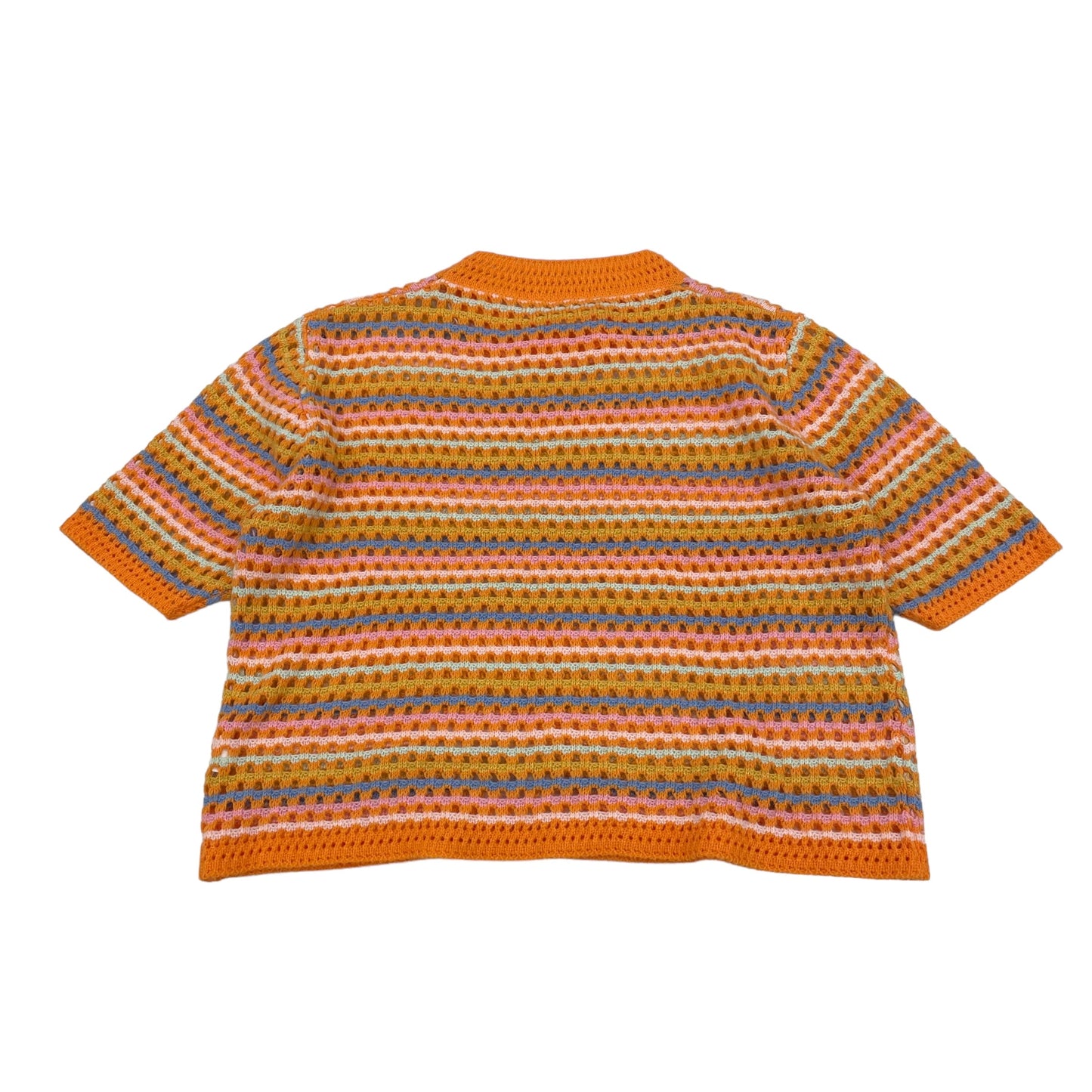 ORANGE SWEATER SS by CLOTHES MENTOR Size:L
