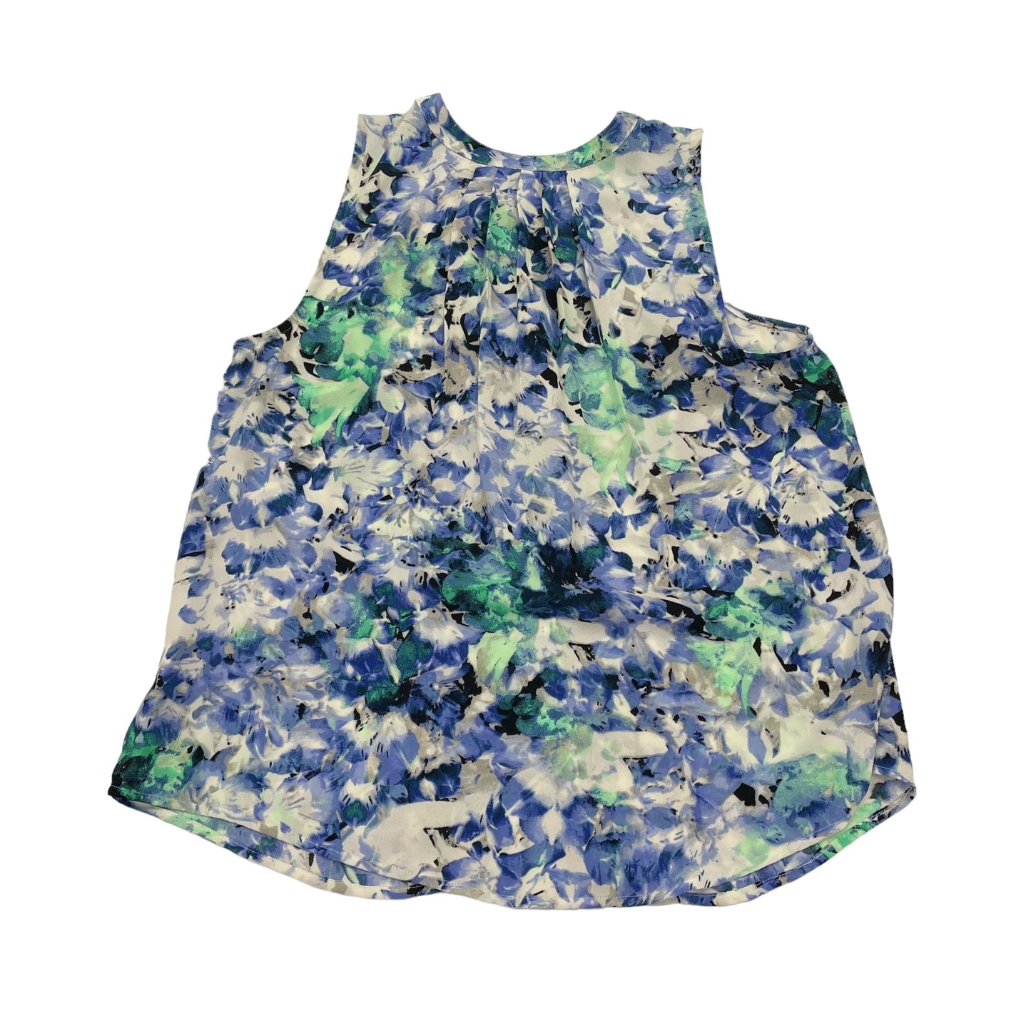 BLUE & GREEN TOP SLEEVELESS by APT 9 Size:L