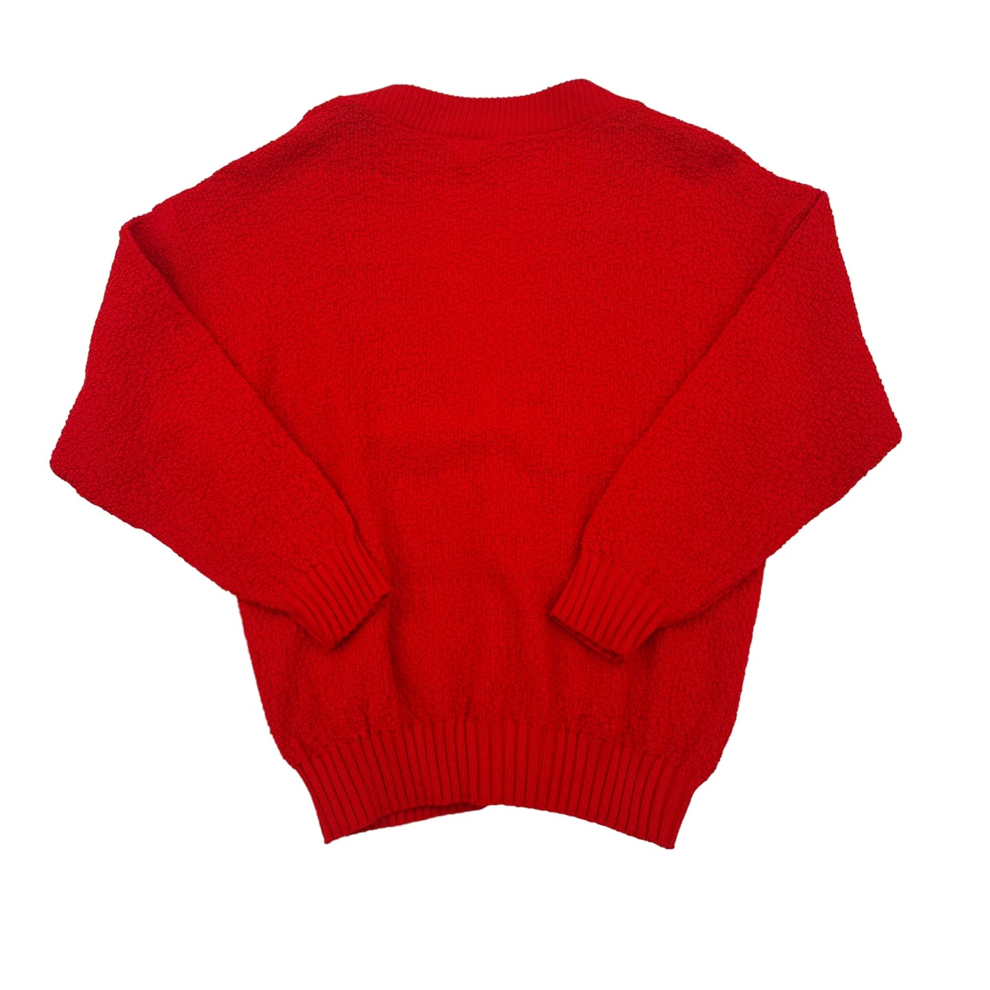 RED SWEATER CARDIGAN by CLOTHES MENTOR Size:M