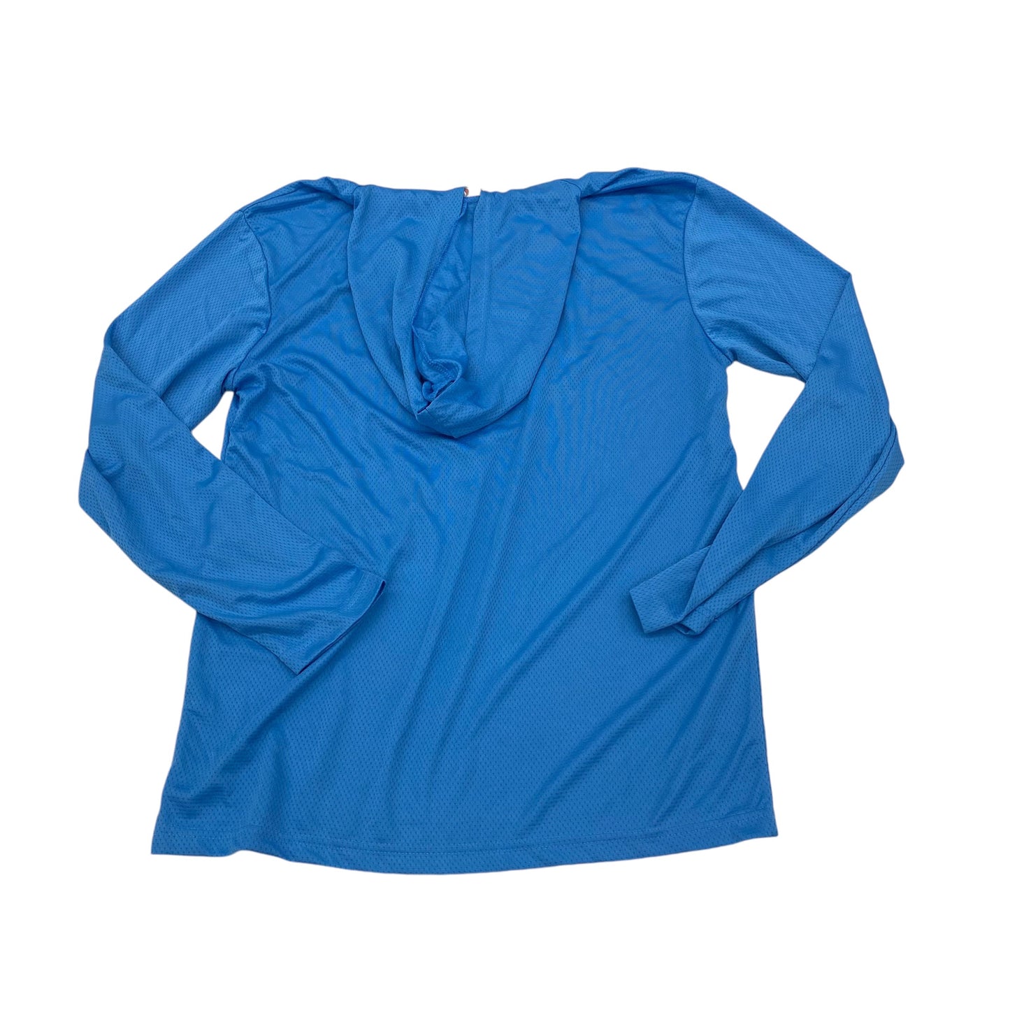 BLUE ATHLETIC TOP LS HOODIE by CLOTHES MENTOR Size:XL