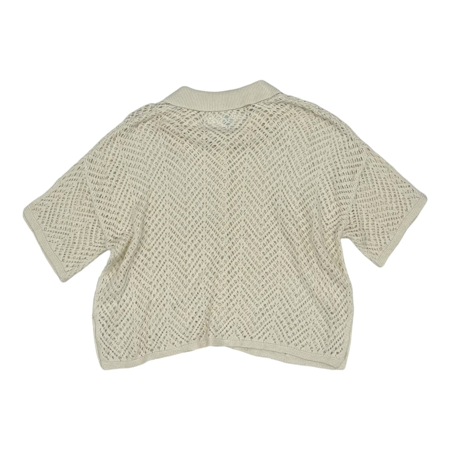 Sweater Ss By Wild Fable In Cream, Size:M