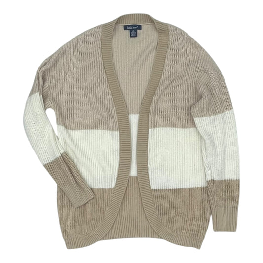 Sweater Cardigan By Clothes Mentor In Tan, Size:Xl