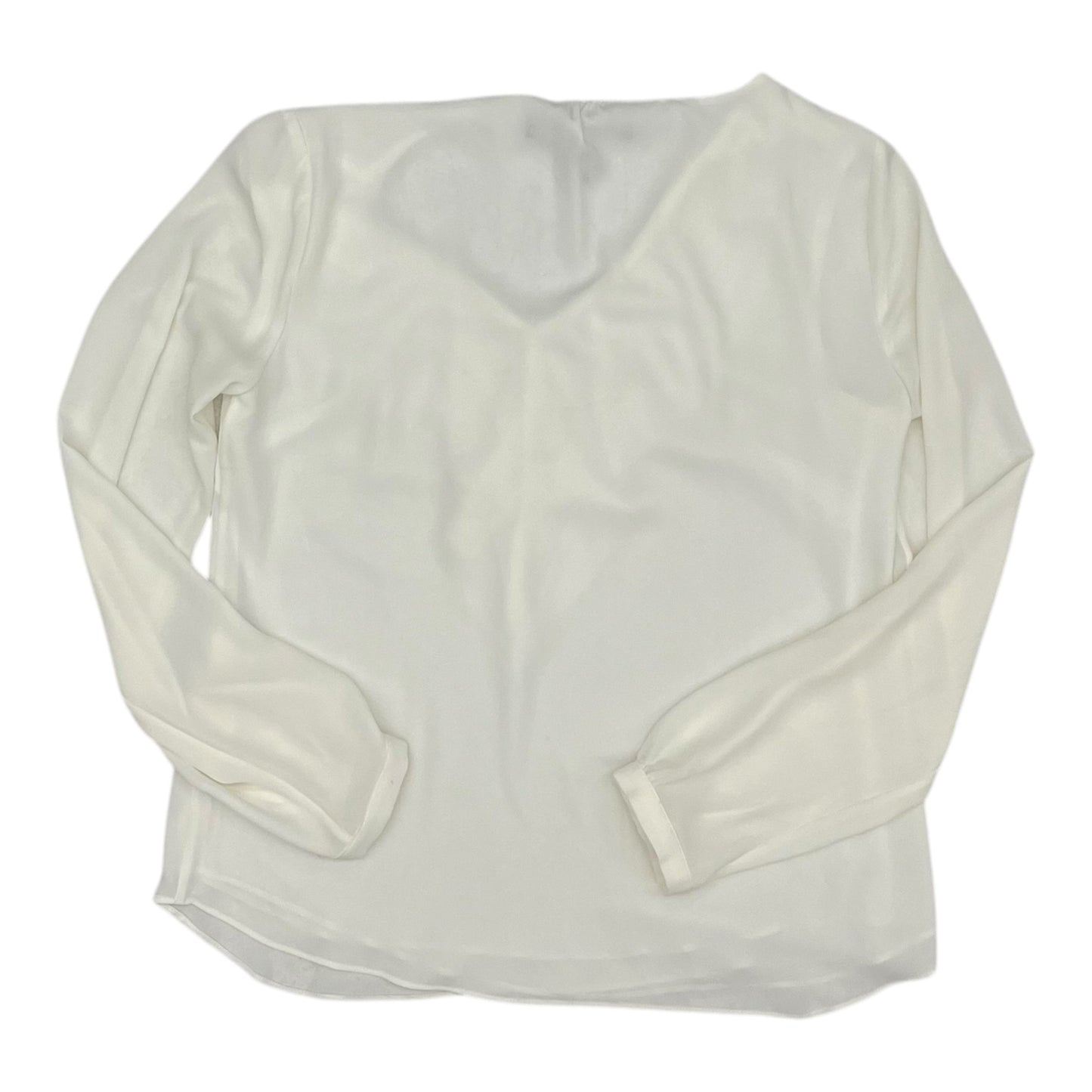 Blouse Ls By White House Black Market In White, Size:Xs