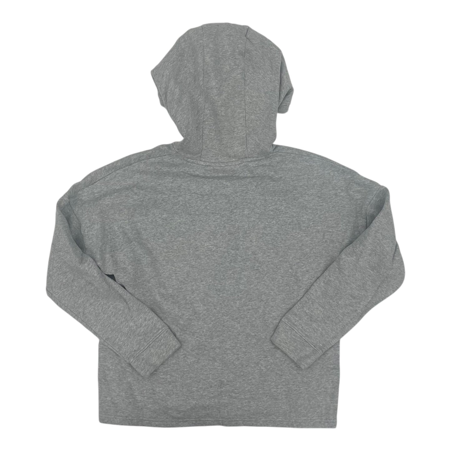 Athletic Top Ls Hoodie By Under Armour In Grey, Size:L