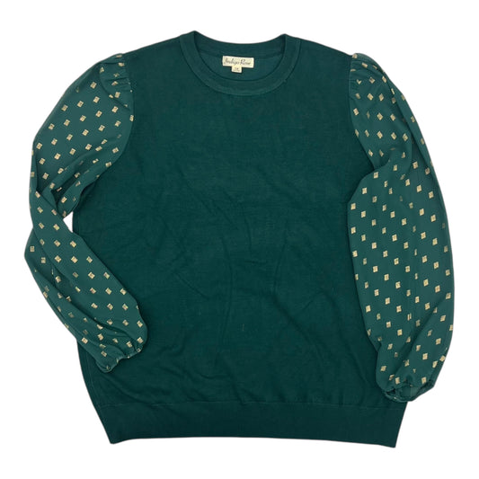 Top Ls By Indigo Blue In Green, Size:1X