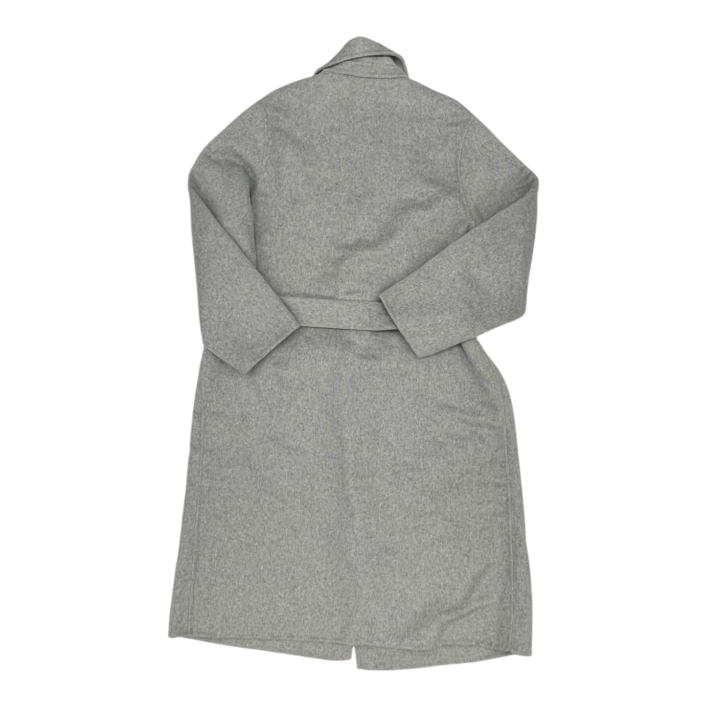 Coat Trench Coat By Abercrombie And Fitch In Grey, Size:L