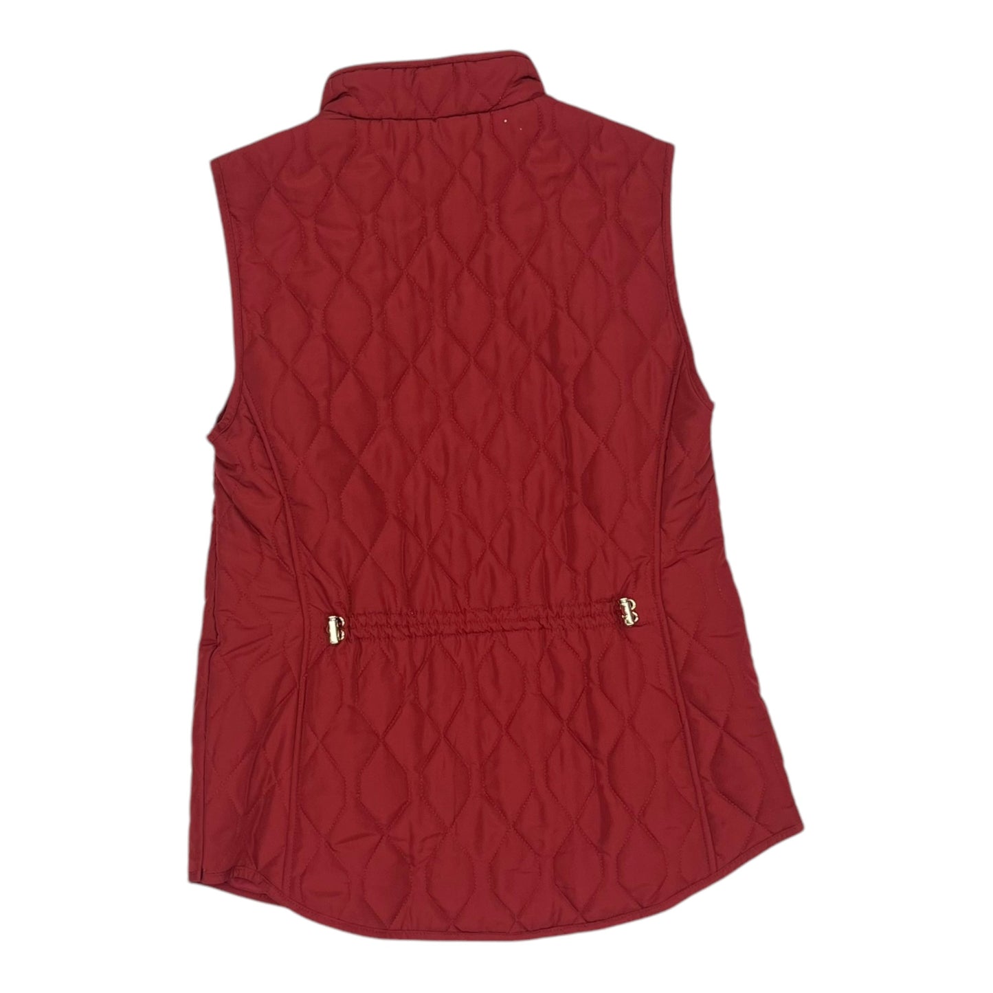 Vest Puffer & Quilted By Croft And Barrow In Red, Size:S