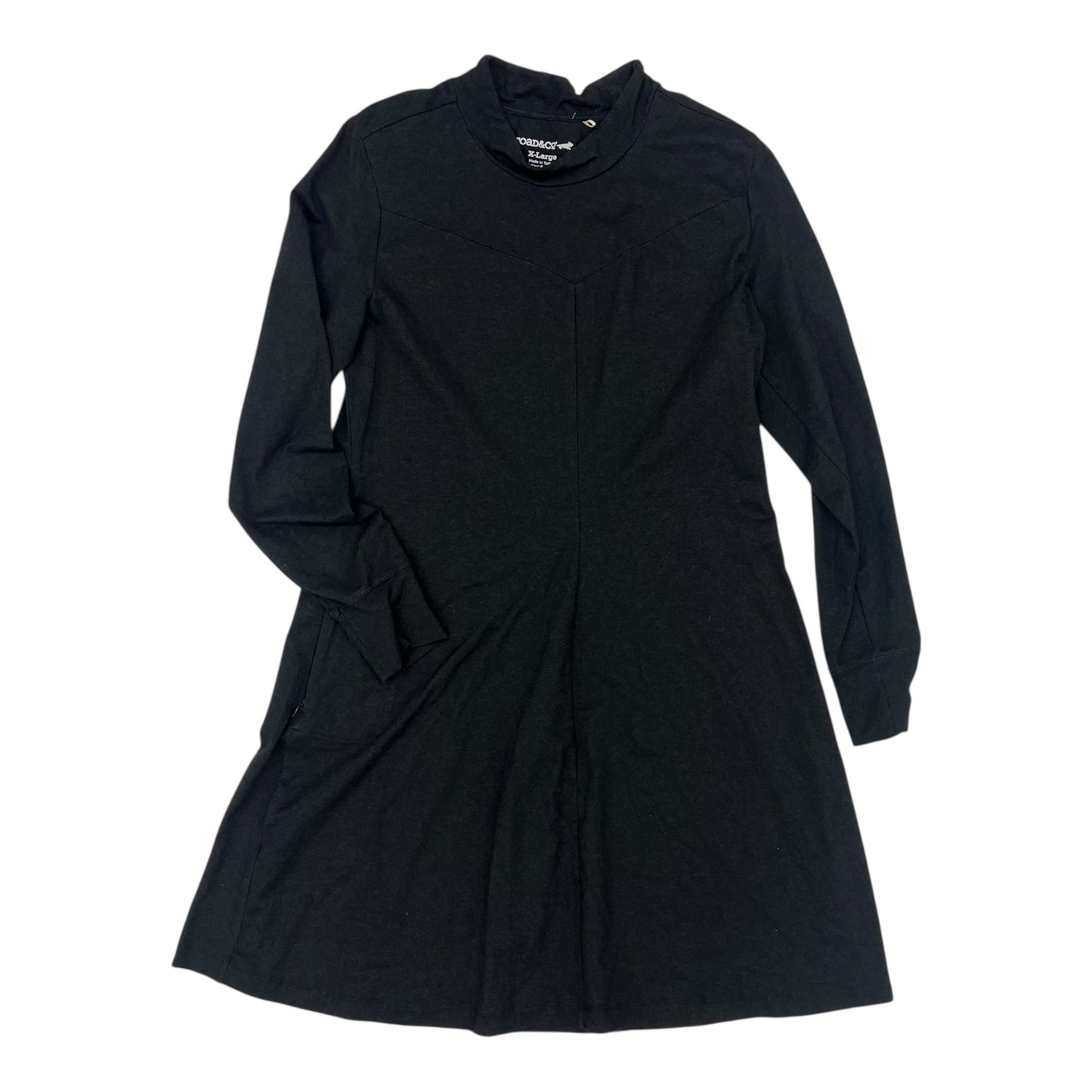 Dress Casual Midi By Toad & Co In Black, Size:Xl